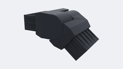 Straight Adjustable Top Rail Connector (Plastic)