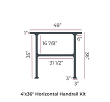 Load image into Gallery viewer, Horizontal Handrail Kit
