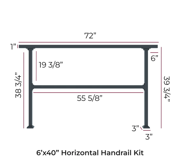 Horizontal Handrail Kit
