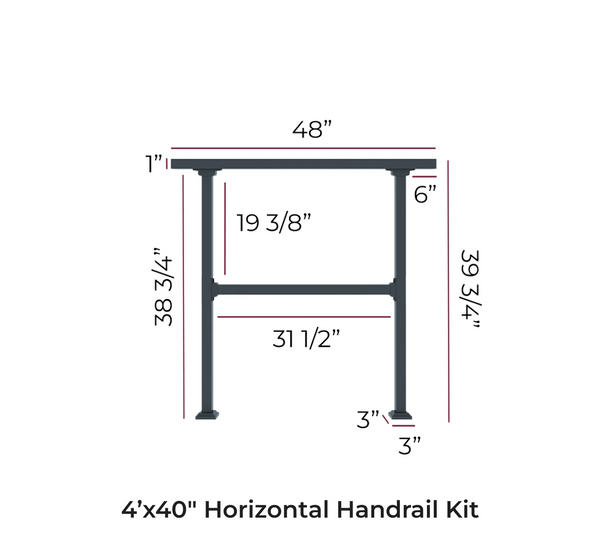 Horizontal Handrail Kit