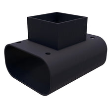 Load image into Gallery viewer, Top Rail Oval Connectors - Pivot 180° Fixed with post
