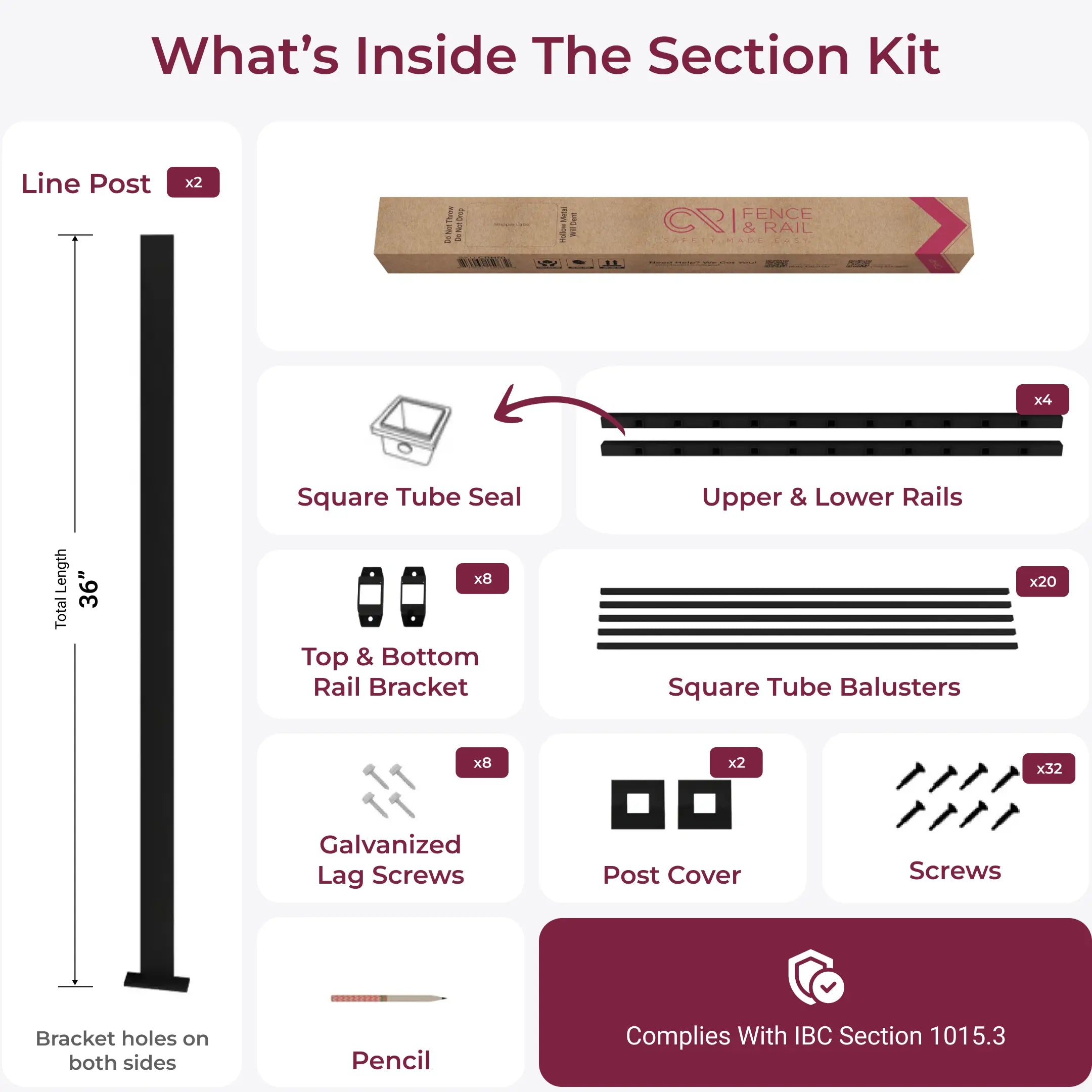 6' Section Kit (V3) - 36