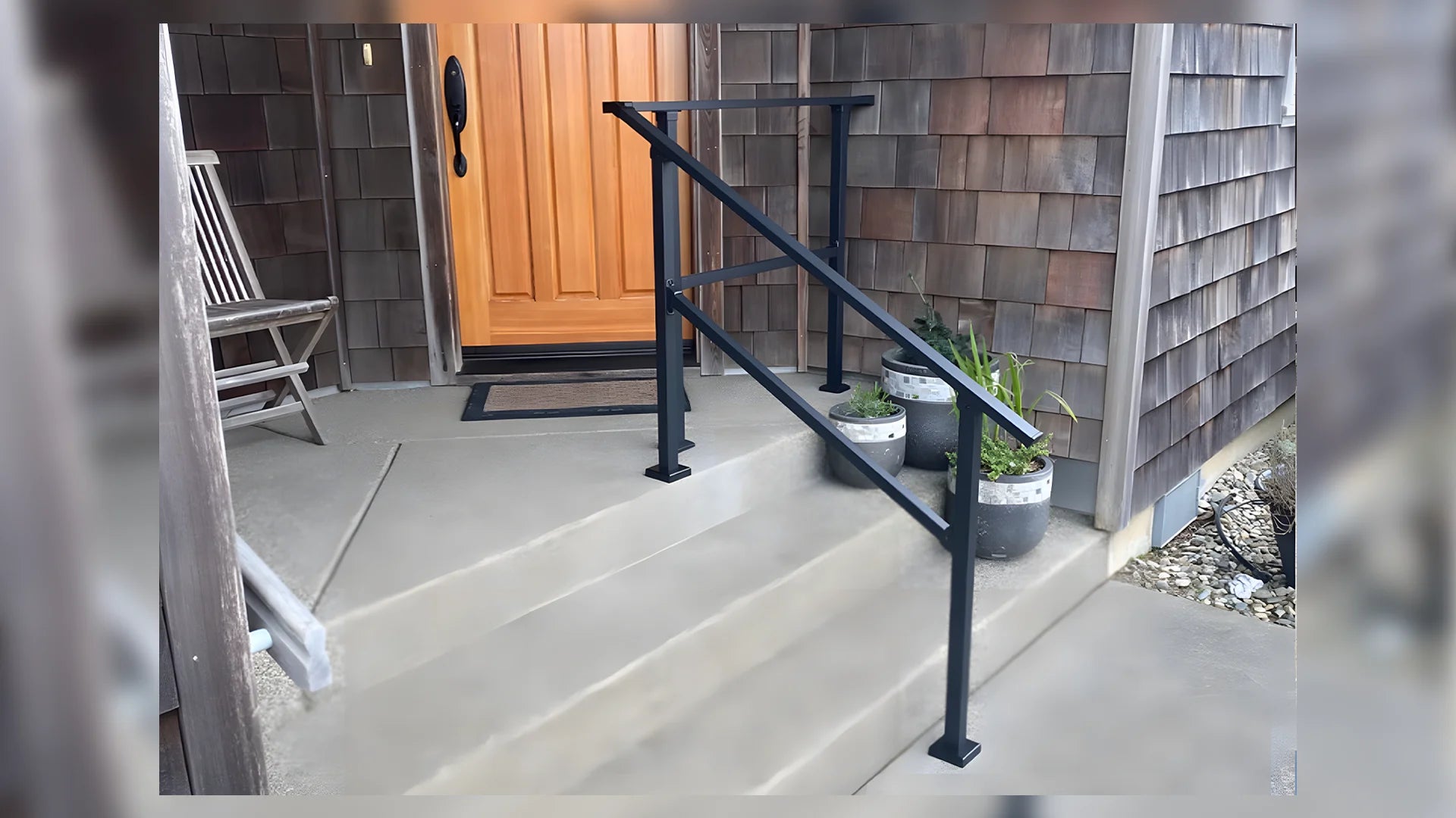 Safe & Stylish Hand Railings for Stairs - CR Fence & Rail