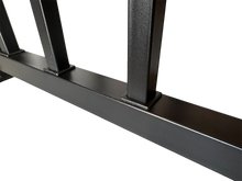 Load image into Gallery viewer, DIY Gate 4&#39;W x 3&#39;H - Black Adjustable Length Metal Picket Gate
