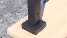 Load image into Gallery viewer, Black Steel Post Covers - 4pcs
