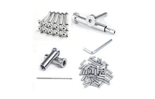 Load image into Gallery viewer, S/S Terminal Ends (1 Pair- 1 Fixed End &amp; 1 Adjustable End)
